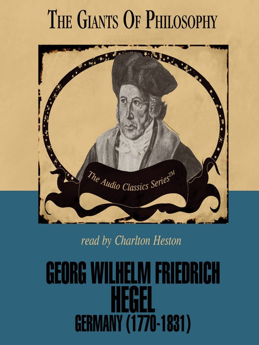 Title details for Georg Wilhelm Friedrich Hegel by John E. Smith - Available